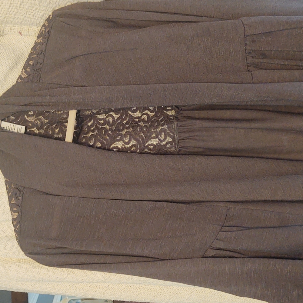 Laced back ladies top